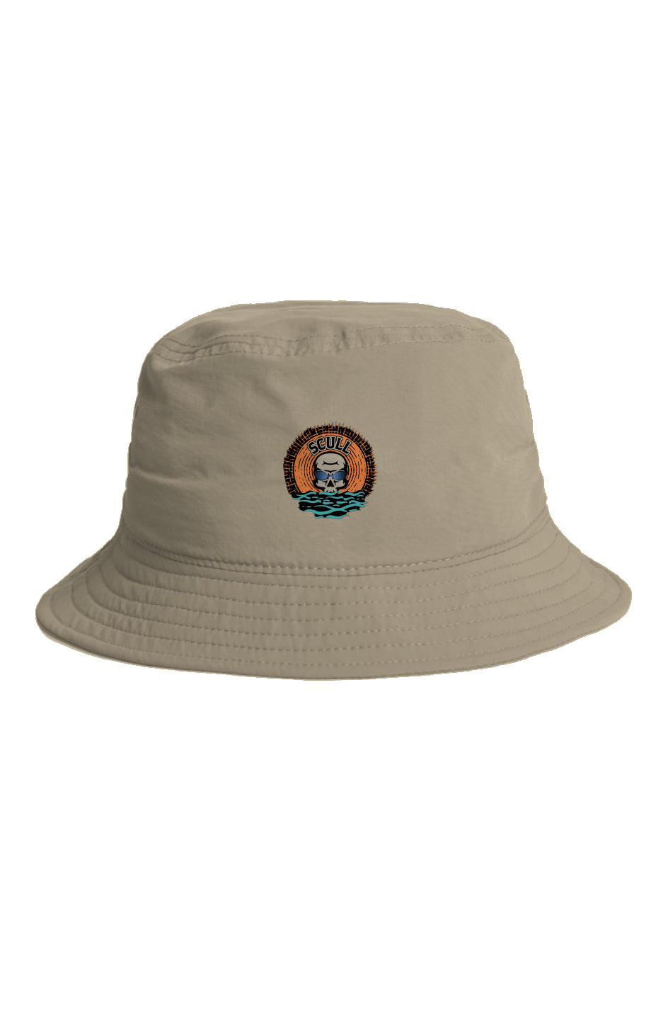 Scull Nylon Bucket Hat